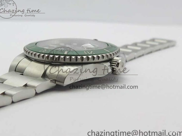 MiroTime 1228 Submariner 116610 LV Green Ceramic ZZF 904L 1:1 Best Edition on SS Bracelet SA3135 V SportInspired 3179